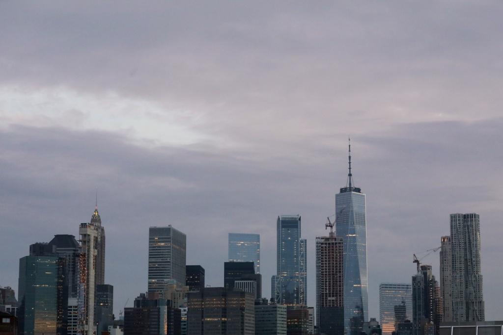 EU. La vista de los rascacielos de Nueva York durante un día nublado. (Reuters)
