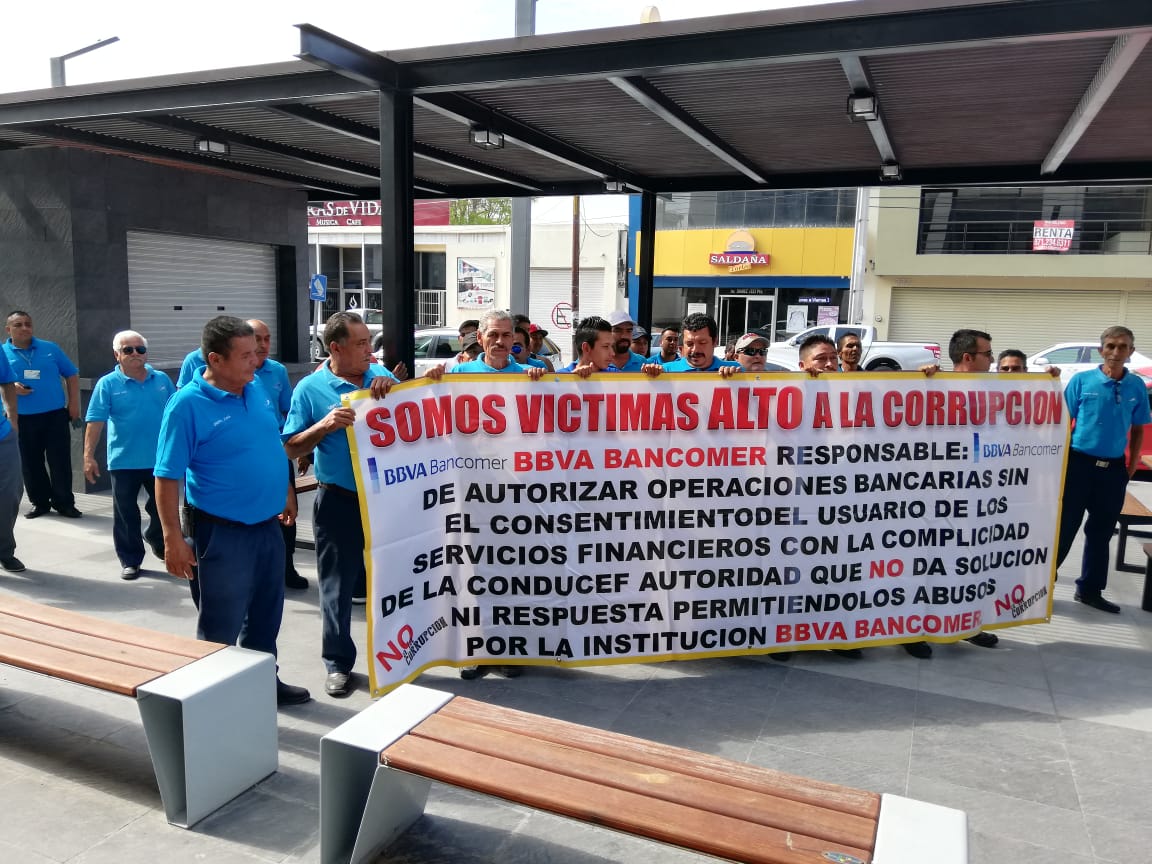 Mencionaron que se han reunido con el delegado de la Condusef pero no se han visto avances en el caso. (Brenda Valles)