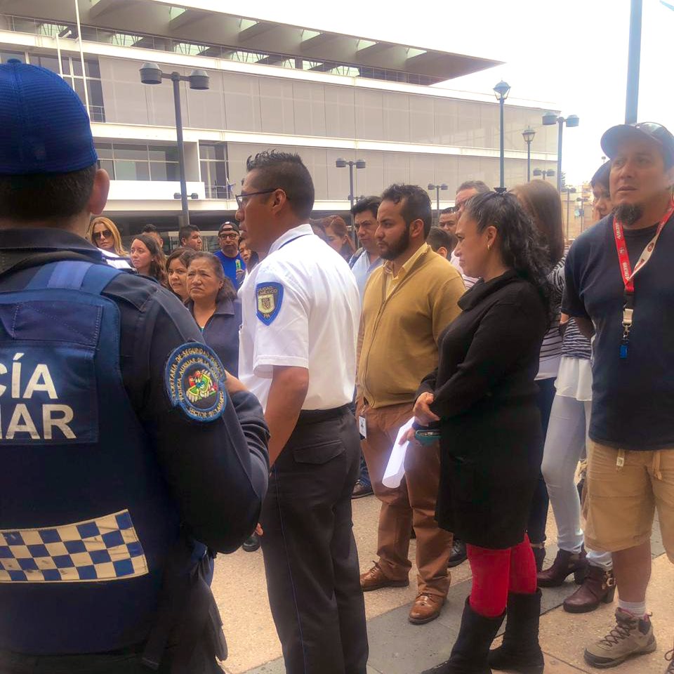 El sismo de 3.0 en Álvaro Obregón provocó desalojo de edificios y también se sintió en zonas de Miguel Hidalgo. | @gabyglezmtz