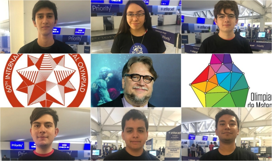 Jóvenes que apoyó Guillermo del Toro se llevan medallas en olimpiada de matemáticas (Especial).