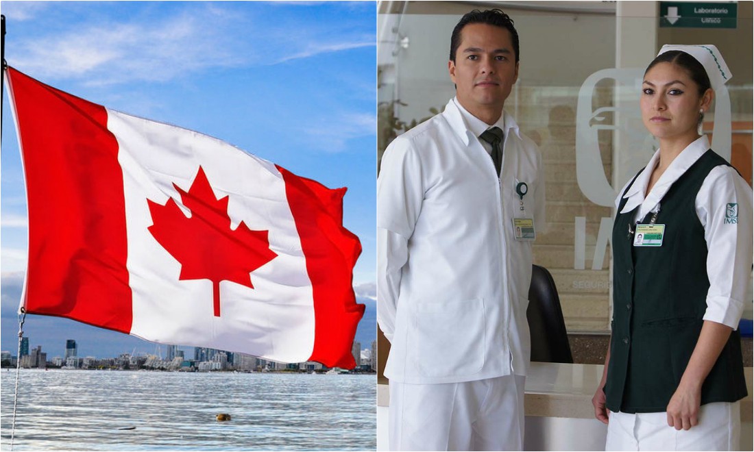 Hay 50 plazas disponibles para los enfermeros mexicanos que quieran trabajar en Canadá (Especial).