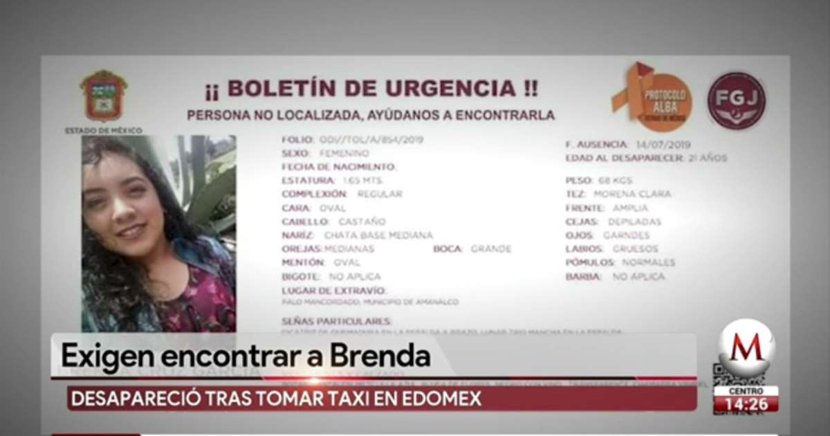 Tras tomar un taxi no la volvieron a ver.