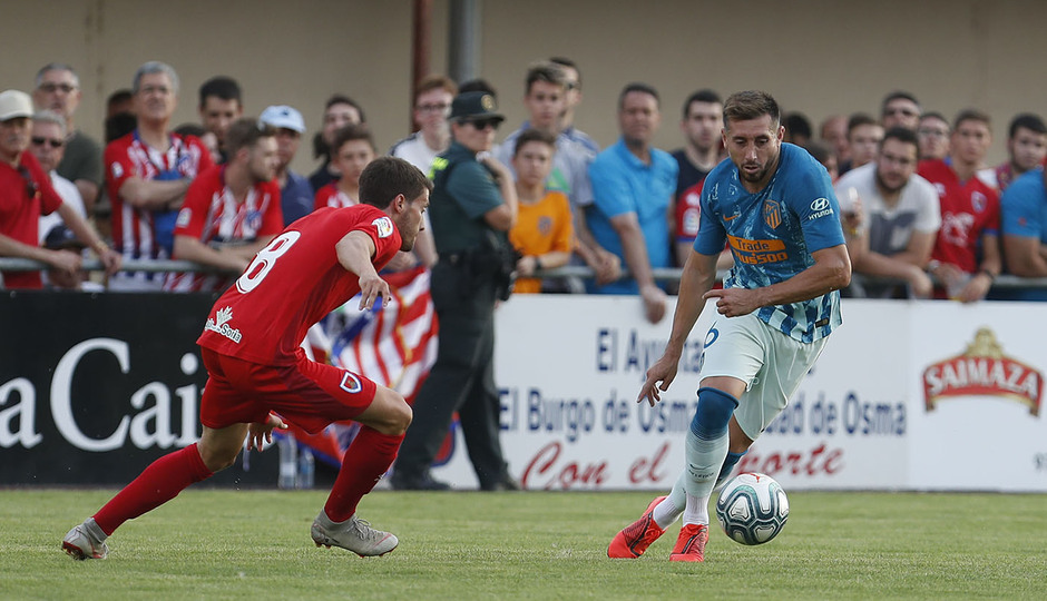El debut de Héctor Herrera en la pretemporada con el Atlético de Madrid (atleticodemadrid.com)