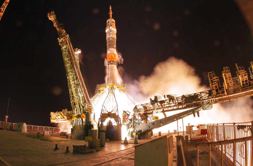 La expedición terminará el 3 de octubre del 2019, cuando la Soyuz-MS-12 se desacople de la estación. AP
