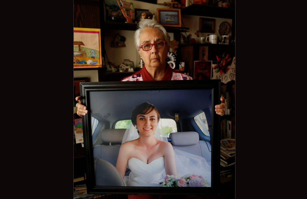 Martha Álvarez-Ugena, madre de María Fernanda Peña (EFE)