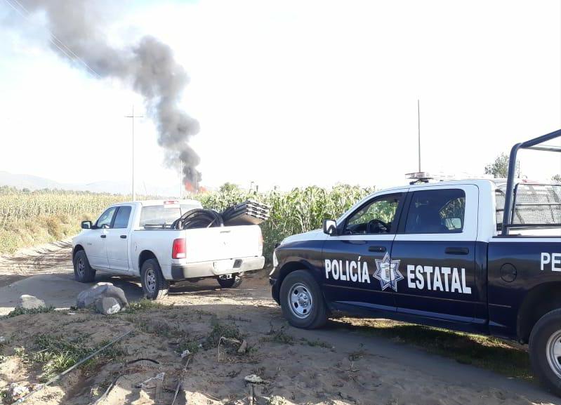 4 policías y dos elementos de protección civil resultaron heridos (Especial)