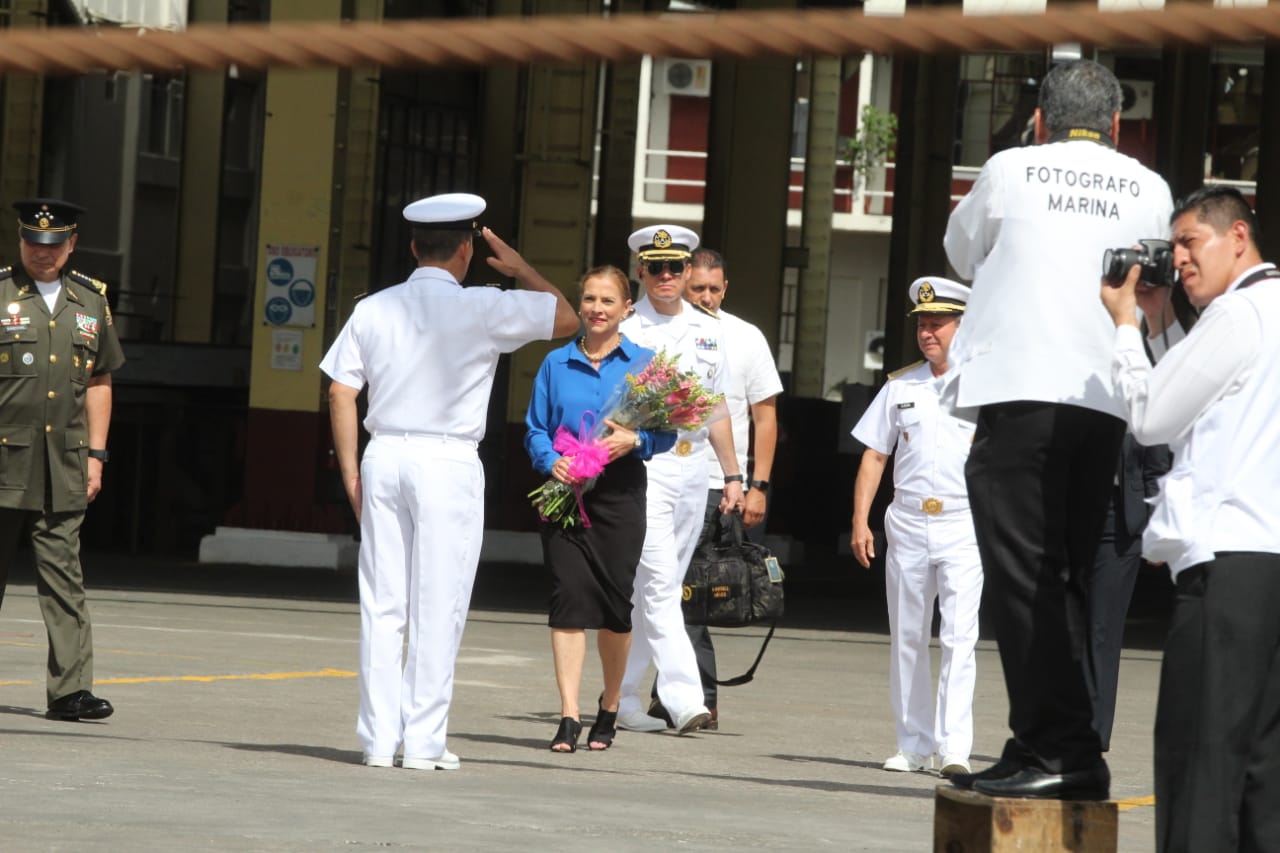 Primer visita a Tampico de Beatriz Gutiérrez Müller, esposa del Presidente de México, Andrés Manuel López Obrador (Foto/Yazmín Sánchez)