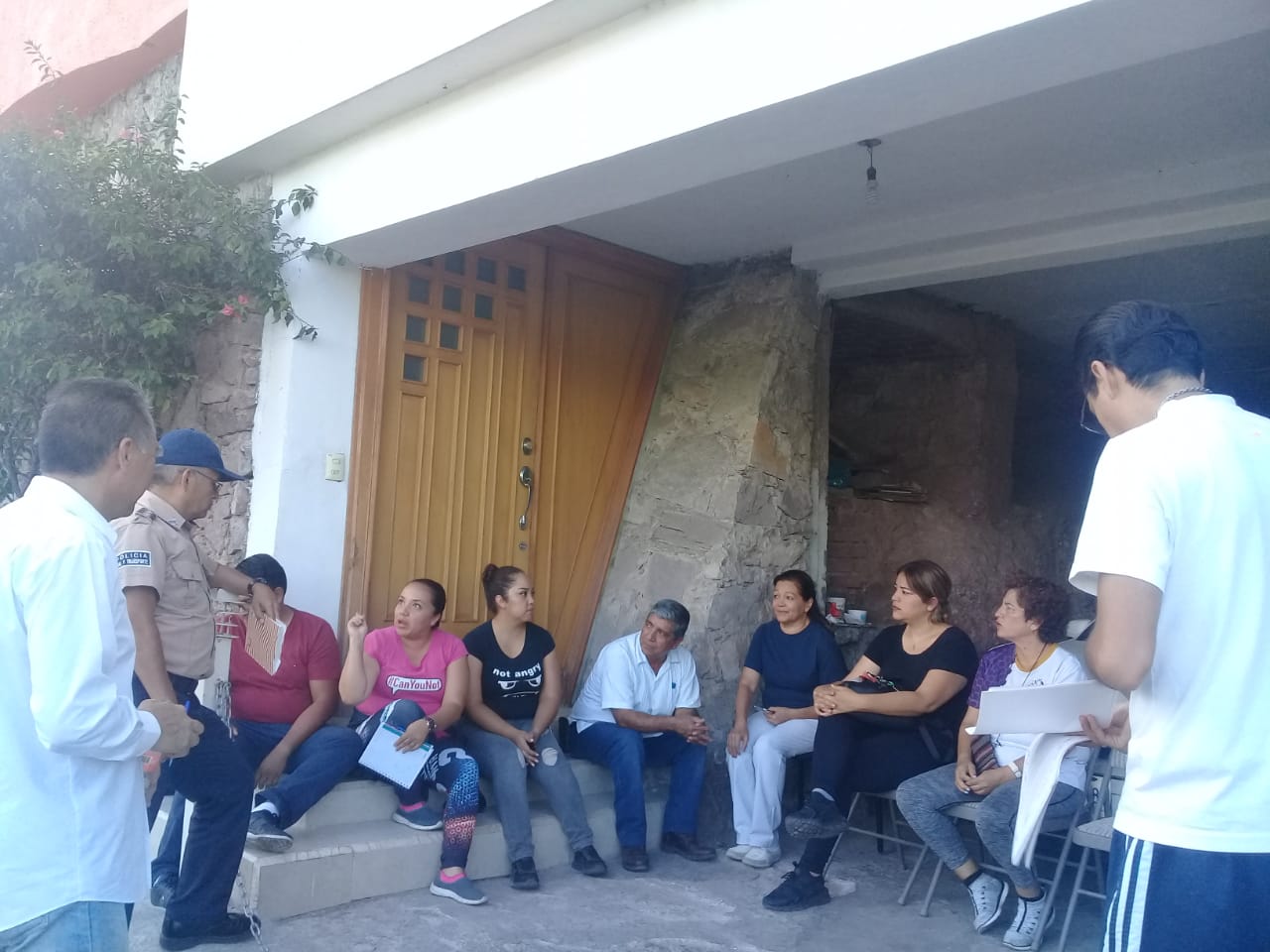 Acciones preventivas reforzadas en 7 puntos de la Capital. Especial.