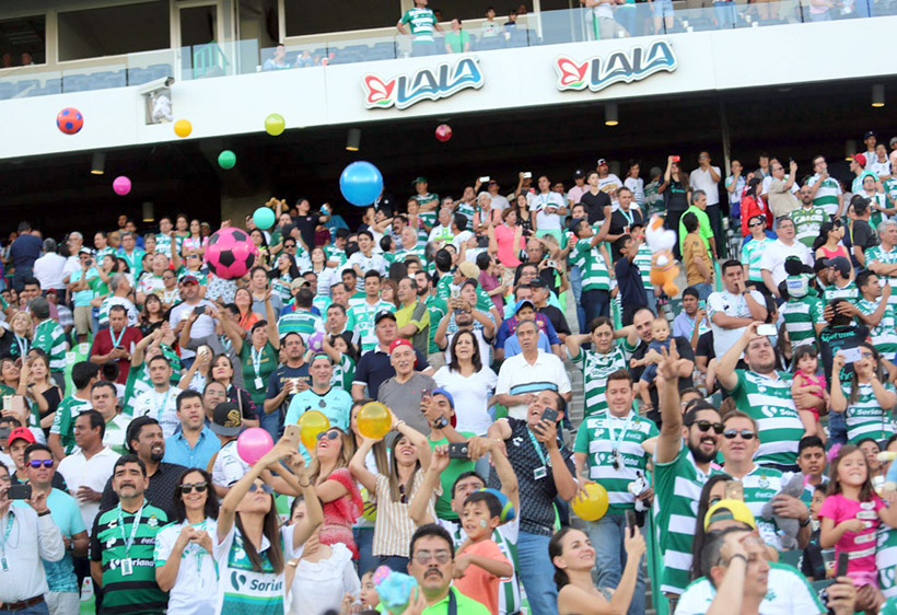 La fortaleza albiverde está lista para recibir a las Chivas rayadas del Guadalajara. (Rolando Riestra)