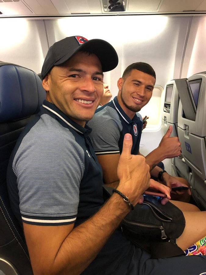La Máquina viajó a Chicago (Twitter: Cruz Azul)