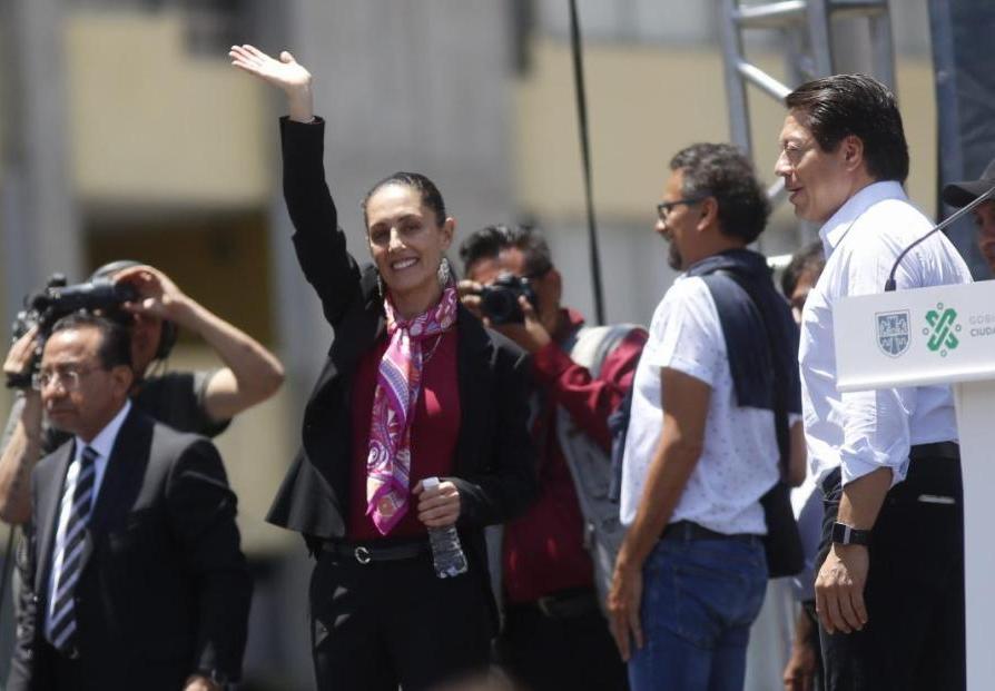 Sheinbaum habló sobre reconstrucción, educación y seguridad a 200 días de su gobierno. | Araceli López