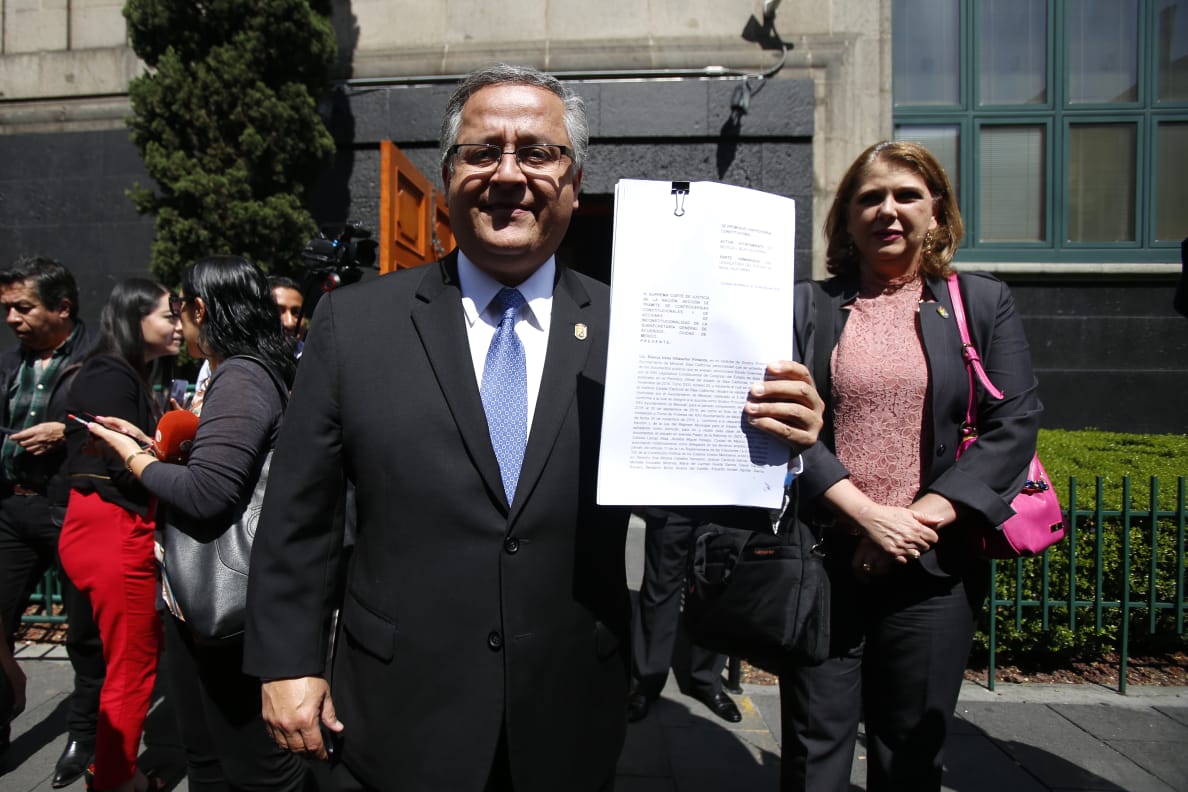El alcalde de Mexicali, Gustavo Sánchez, presentó una acción de inconstitucionalidad contra la ampliación de mandato en BC/Ariana Pérez.