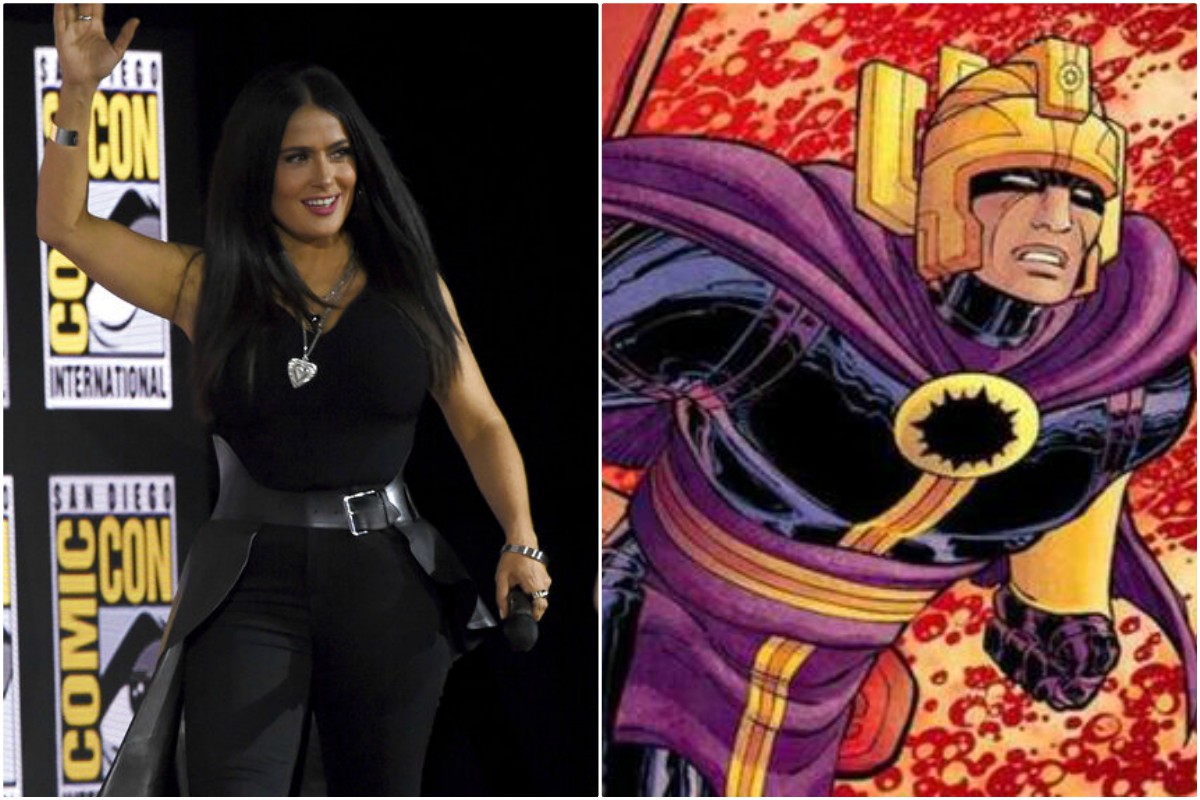 Salma Hayek será Ajak en The Eternals. (AP/Marvel)
