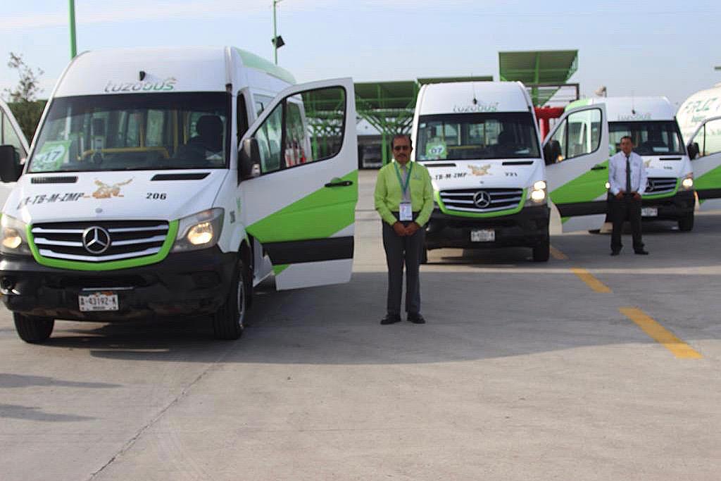 Las tres unidades “sprinter” recuperadas se incorporan al servicio. (Cortesía)