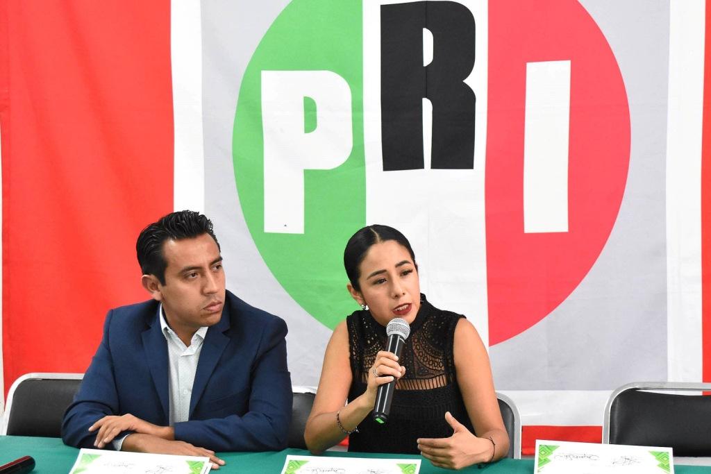 Yazmín Tecozautla Zamora, presidenta del Instituto de Formación Política Jesús Heroles en Puebla (Agencia Enfoque)