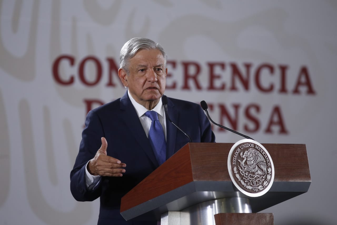 AMLO el día 23 de julio de 2019 (Foto: Araceli López)