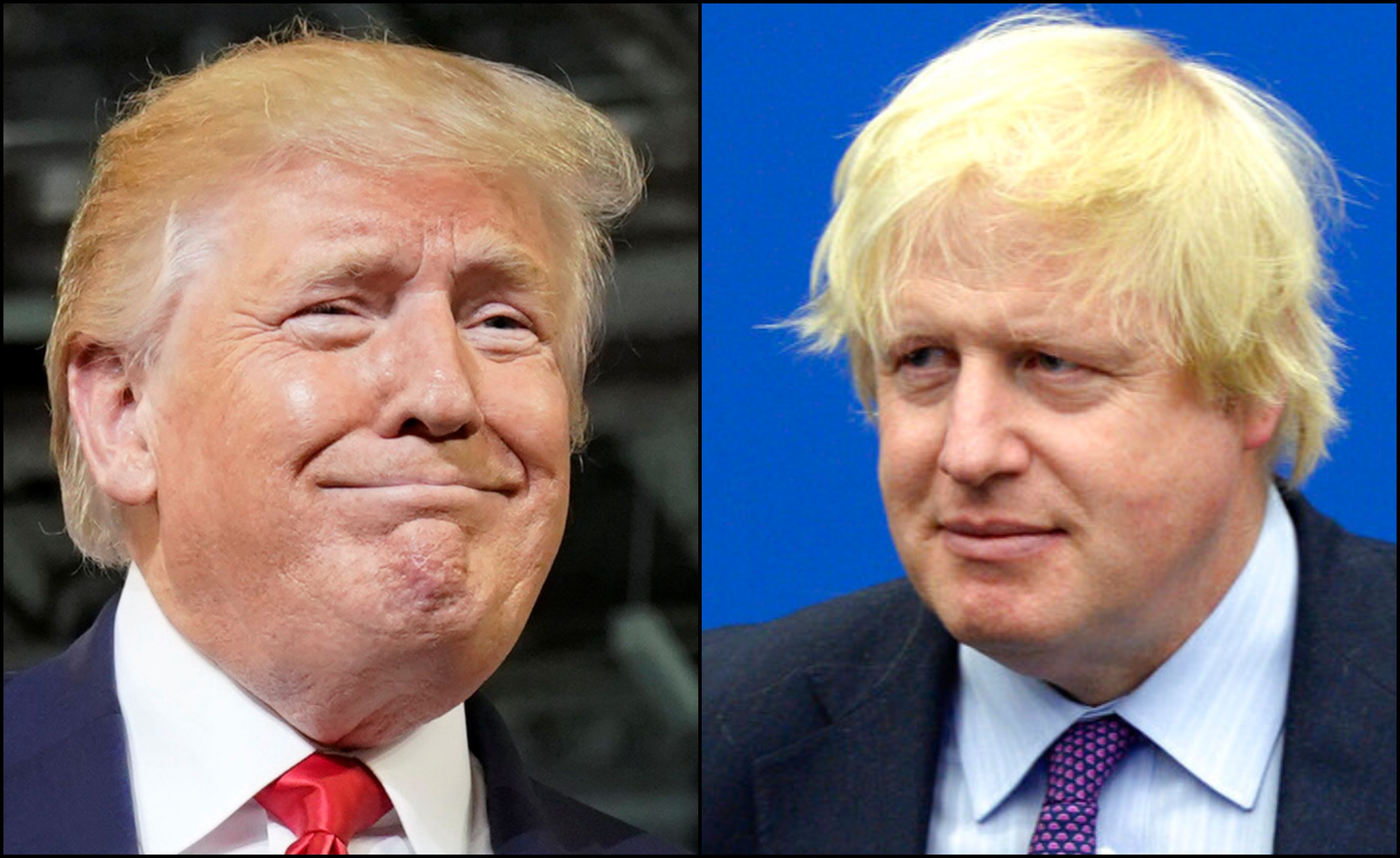 A Boris Johnson lo confundieron una vez con Donald Trump. Especial