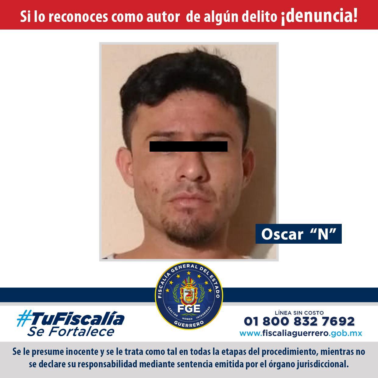 Óscar 'N' fue vinculado a proceso por ataque a bar en Acapulco. (Especial)