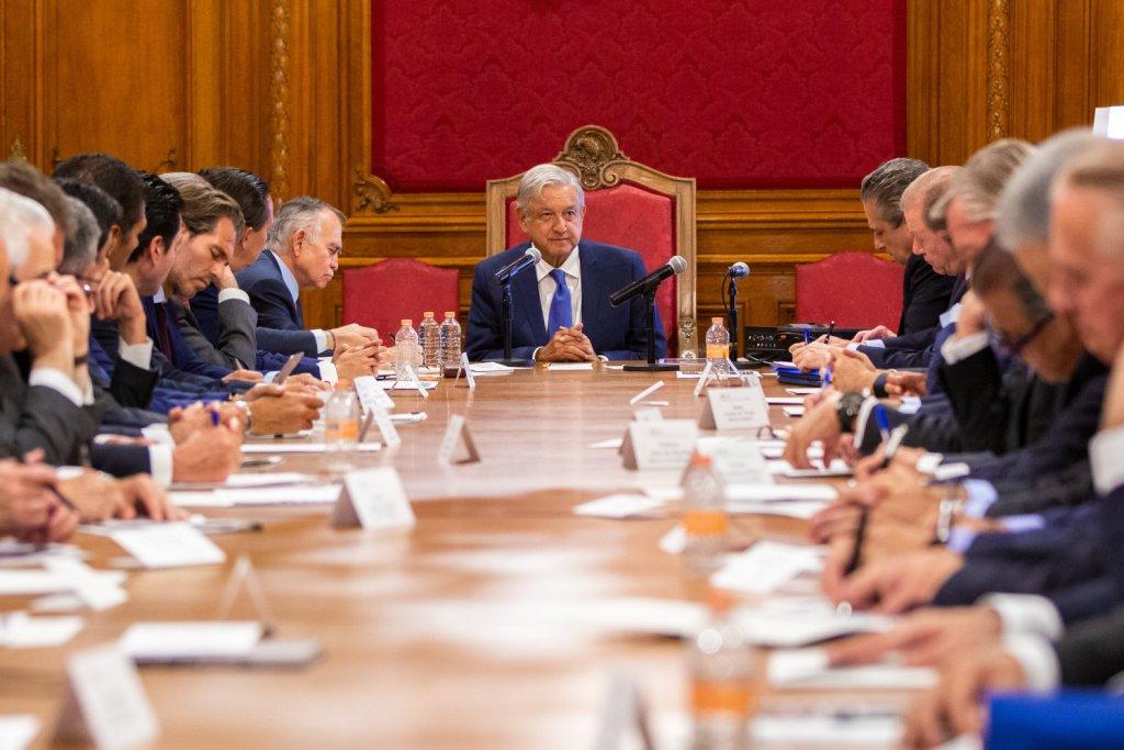 El Presidente en reunión con la Asociación de Bancos de México (Especial)