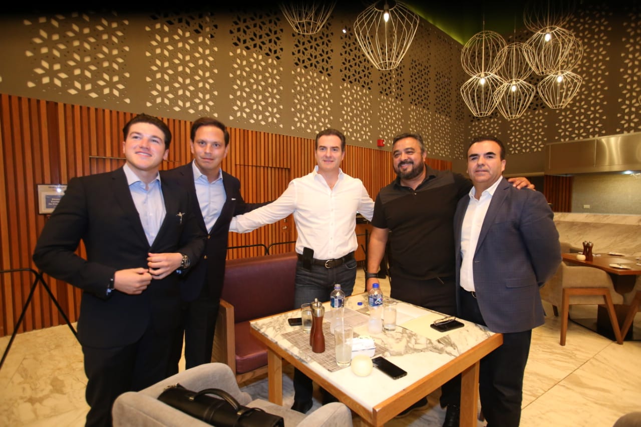 Samuel García y Bernardo Gonzalez irán en equipo con mira a las elecciones estatales de 2021. (Foto: Leonel Rocha)