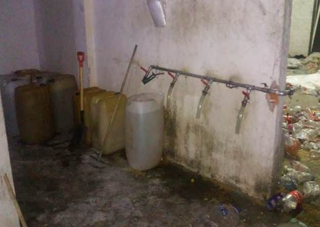 La toma clandestina fue hallada en una bodega de la Miguel Hidalgo. | Especial