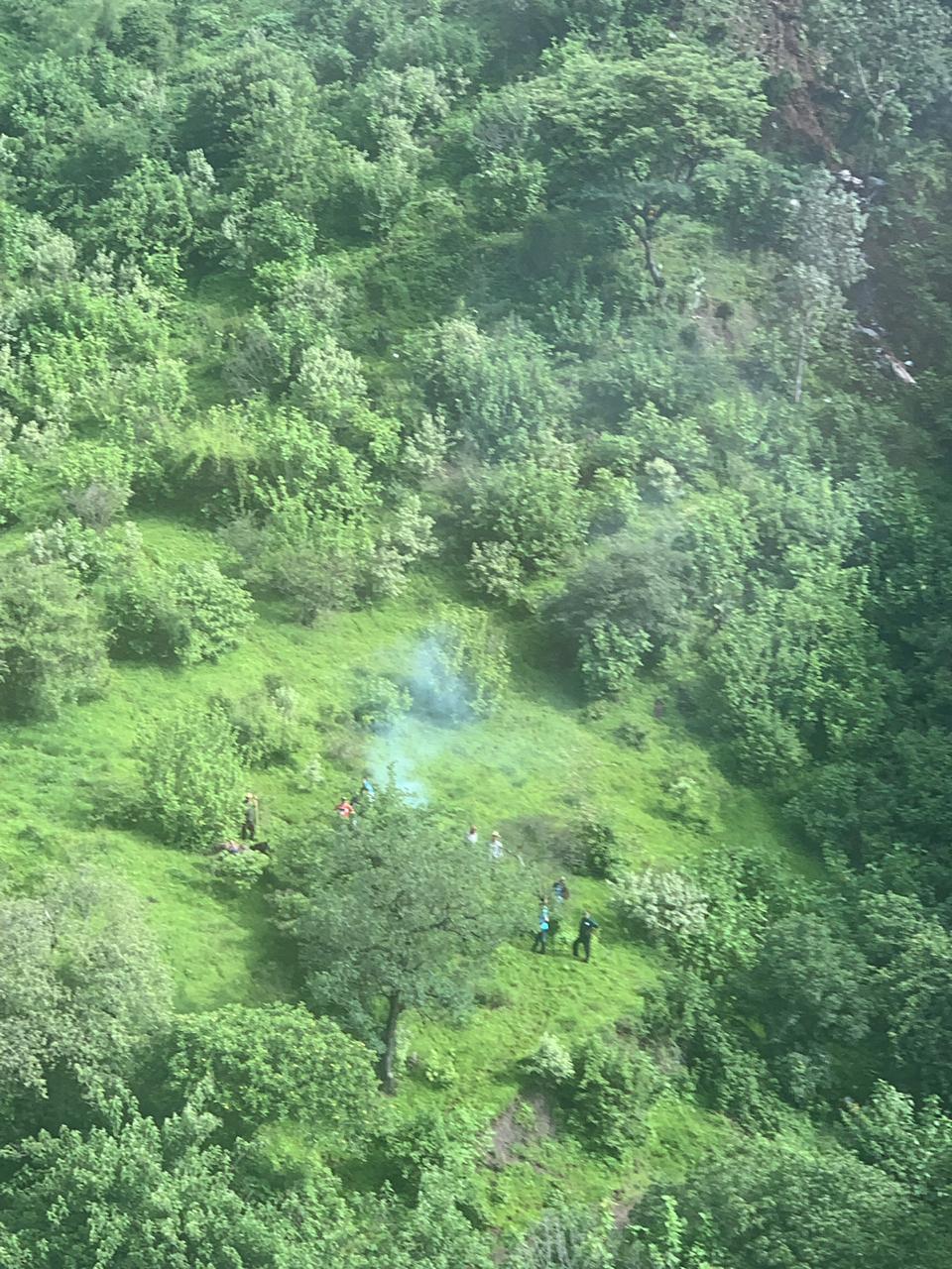 La aeronave se desplomó en una comunidad del municipio de Villa Madero. (Especial)