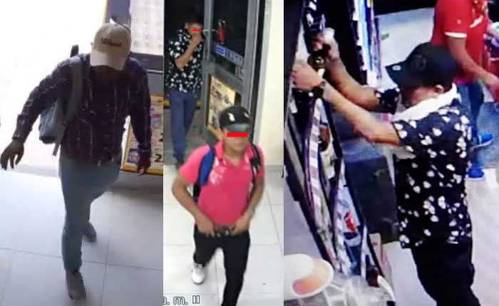 Delincuentes asaltan a comercios.