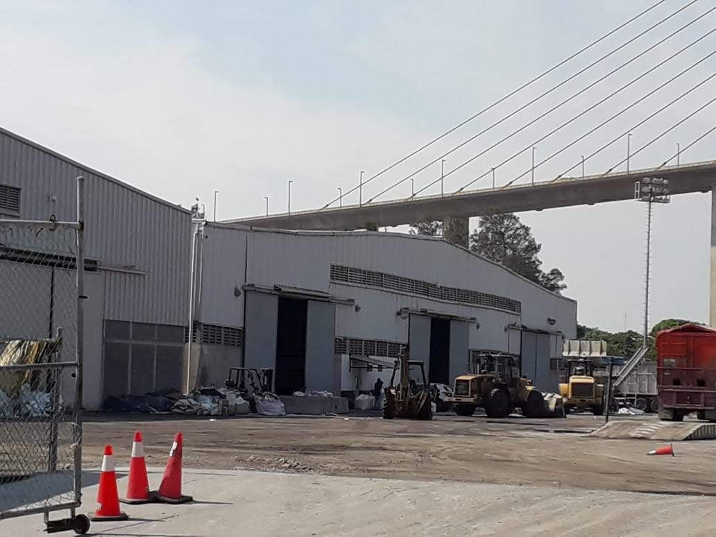 Empresa de fertilizantes en Ciudad Madero. (Anahy Meza)