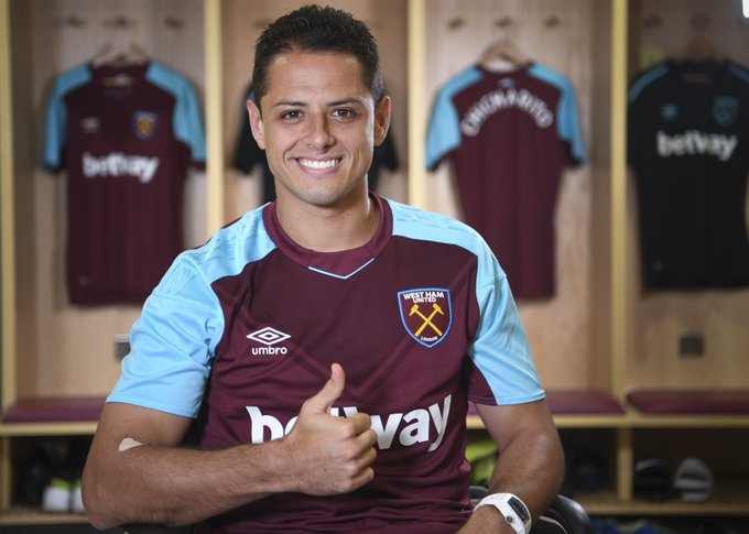 Javier 'Chicharito' Hernández (Twitter: West Ham)