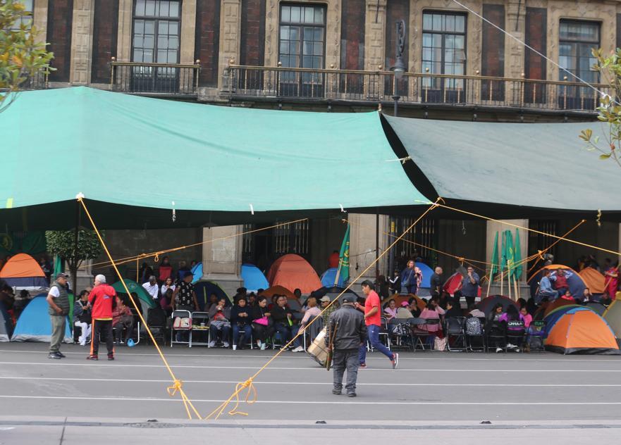 Presidencia acusó que los campesinos dañaron la Puerta Mariana. | Jorge Carballo