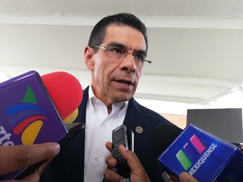 El secretario destacó la importancia de mejorar las condiciones para la inversión. (Alondra Ávila)