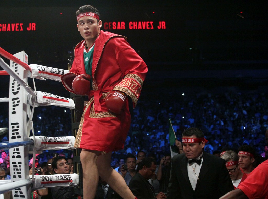 El ex campeón mundial mexicano Julio César Chávez Jr. (Cortesía)