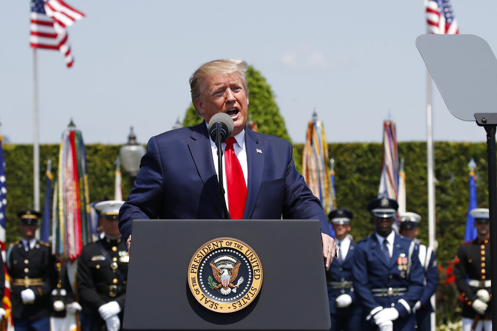 Donald Trump. AP