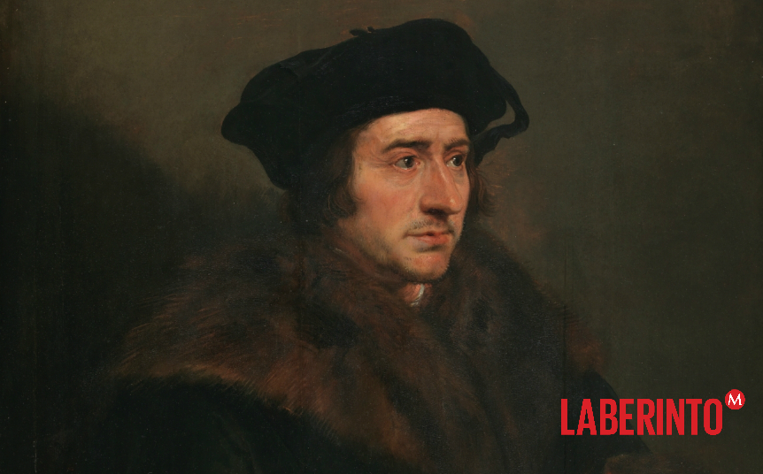 El humanista inglés Tomás Moro retratado por Rubens en 1527. (Museo del Prado)