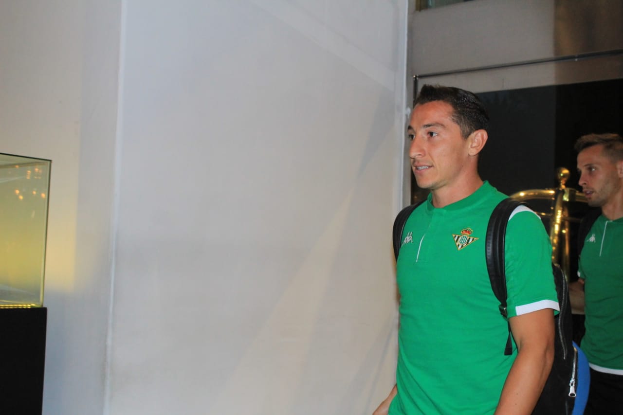 Llega el Real Betis a Puebla (Daniela Manzano)