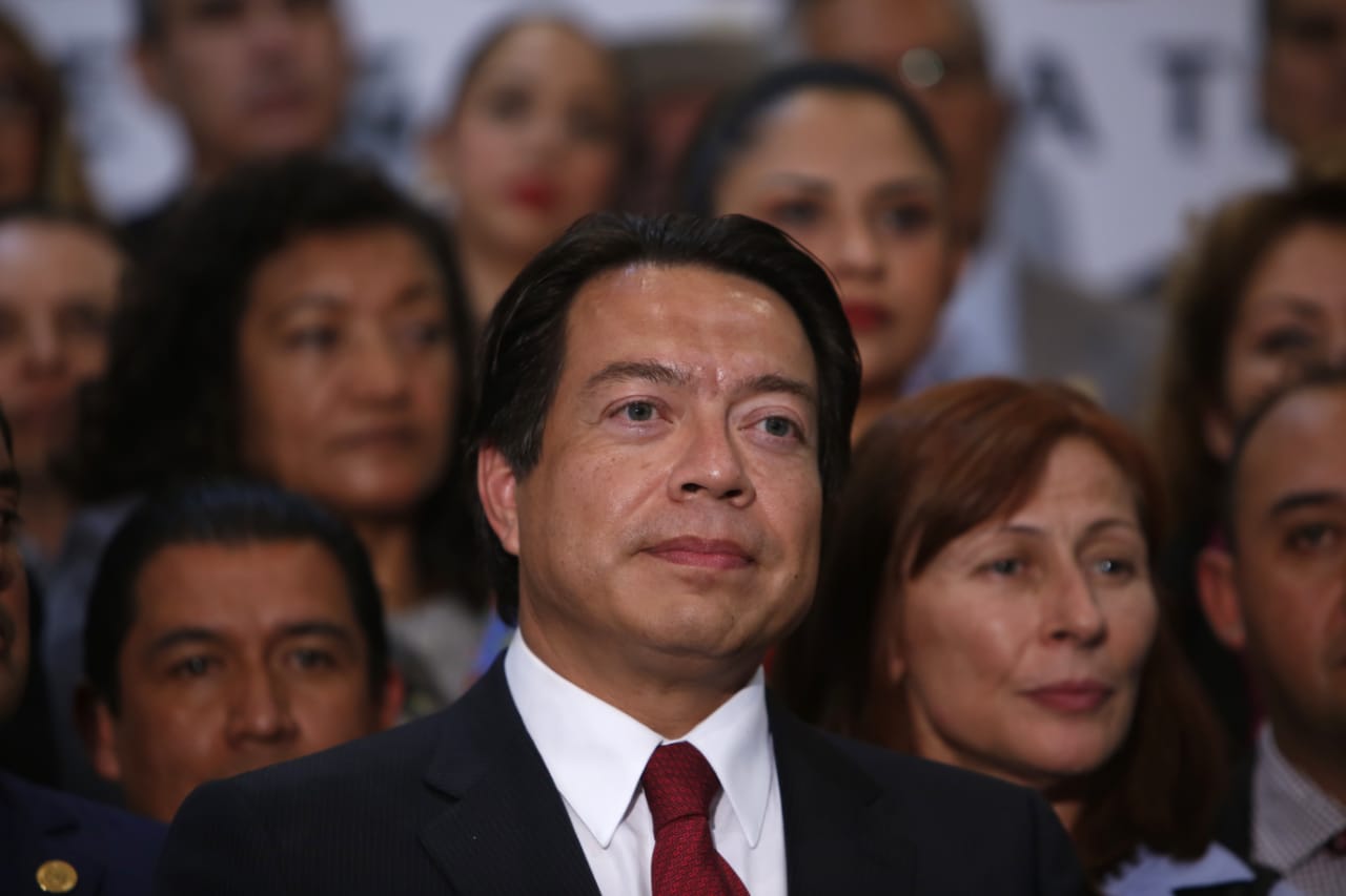 Mario Delgado, coordinador de Morena en la Cámara de Diputados (Ariana Pérez)