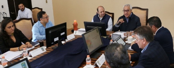 Pacheco Pulido encabezó la novena reunión de su gabinete (Especial)