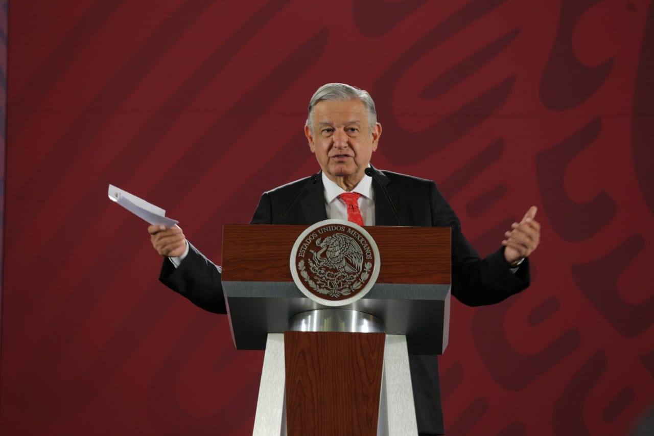 AMLO mostrará los planos del departamento en el que vive en Palacio Nacional/Omar Franco.