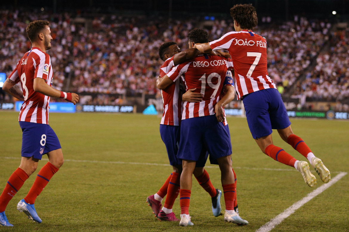 Atlético de Madrid golea al Real Madrid en International Champions Cup (Reuters)