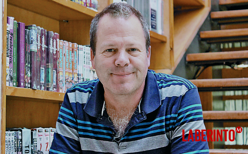 Eloy Urroz. (Foto: Héctor González)