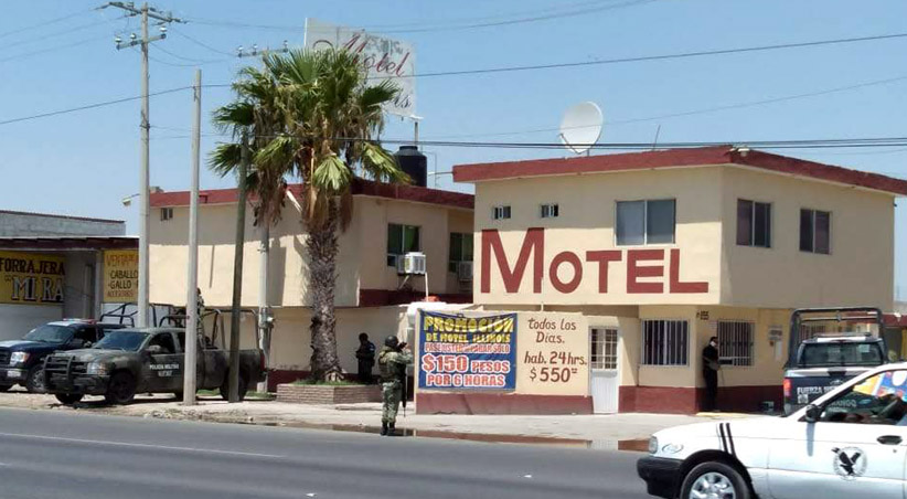 Estaban en una habitación de motel. (Especial)