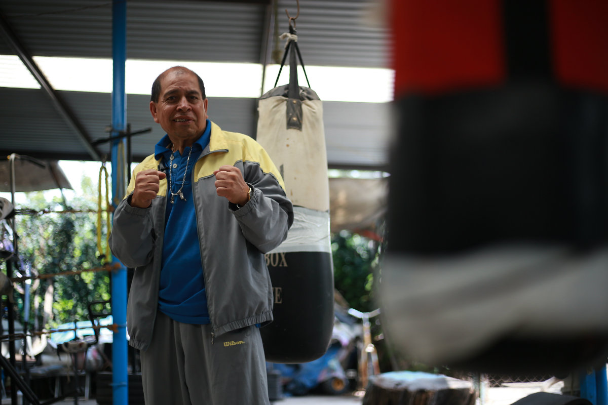 Gerardo Gómez Maldonado, entrenador de boxeo (Iván López)