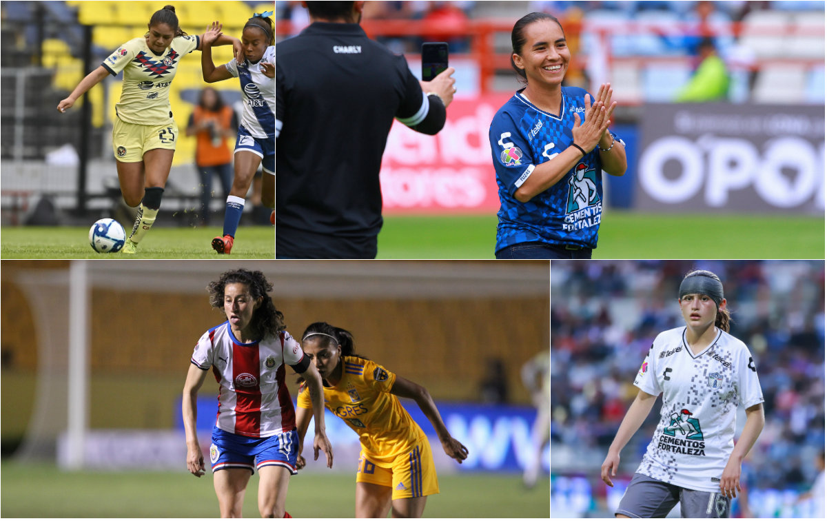 Las jugadoras más veteranas y las más jóvenes de la Liga MX Femenil (Imago7)