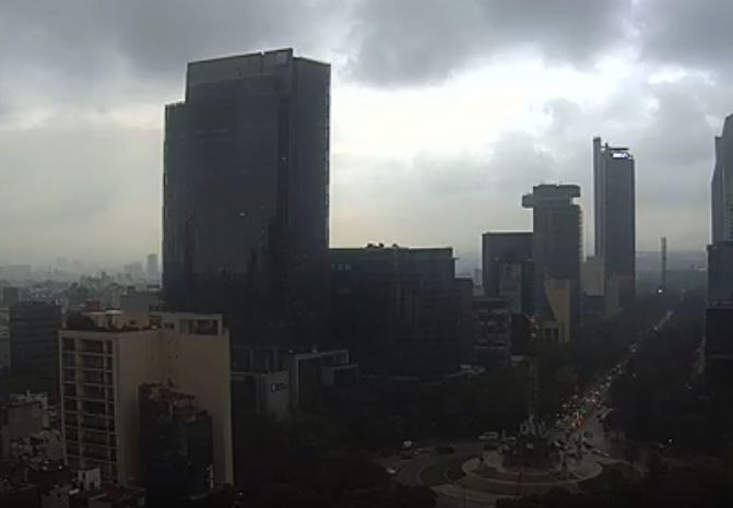 Llueve en tres alcaldías de CdMx. | Webcams de México