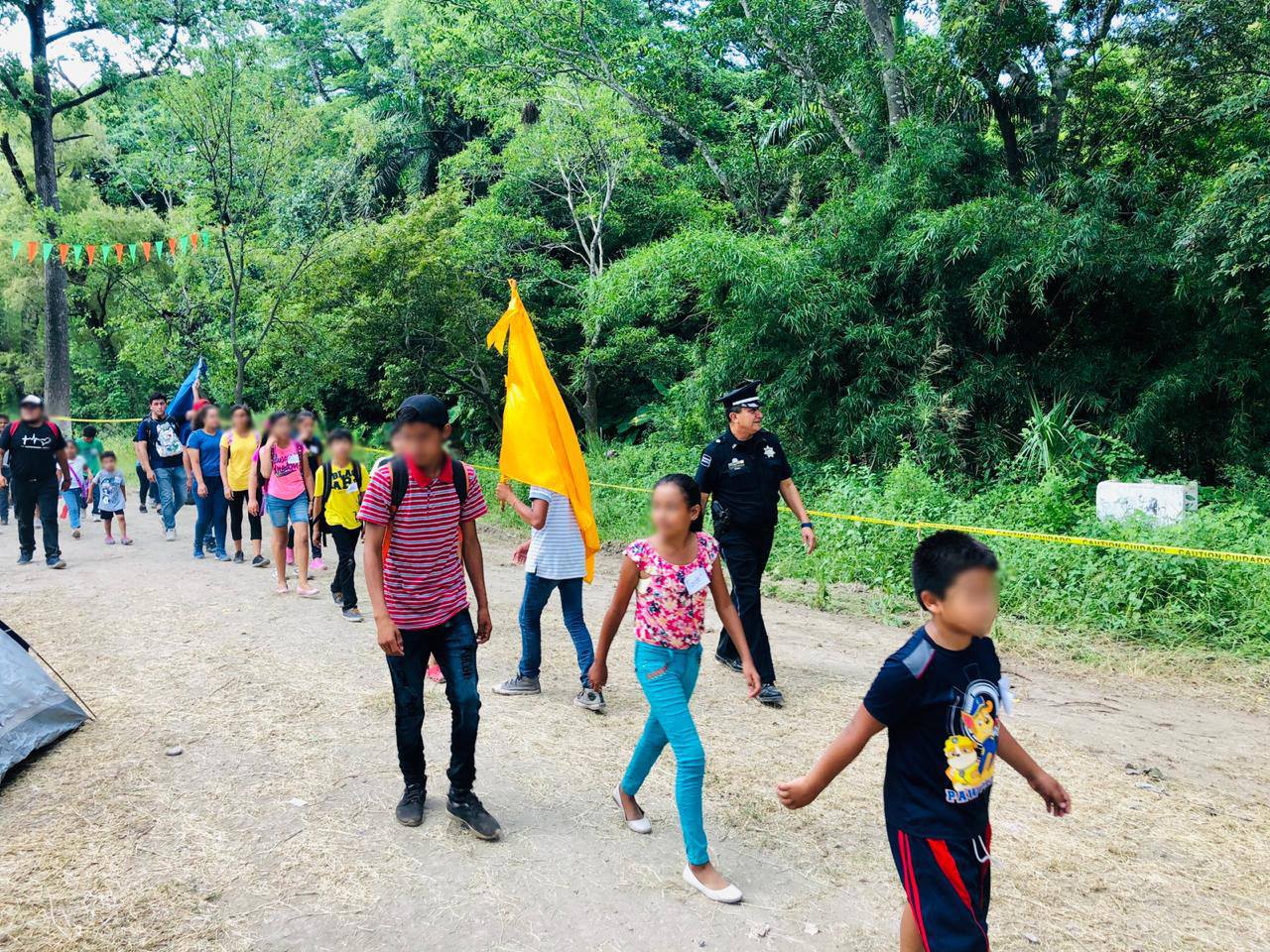 Policías Federal convive con niñez tamaulipeca en el "Curso de Verano 2019" (Foto/CORTESÍA)