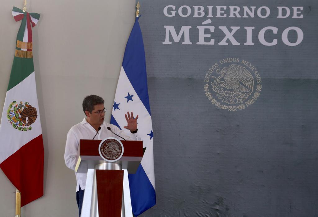 Juan Orlando Hernández, presidente de Honduras, agradeció a empresarios por invertir en su país (Jorge Carballo)