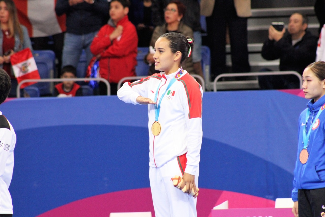 Paula Fragoso ganó el primer oro para México en Lima 2019 (CONADE)