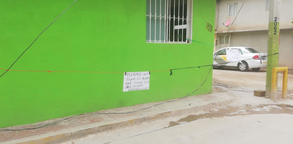 reportan cables trozados