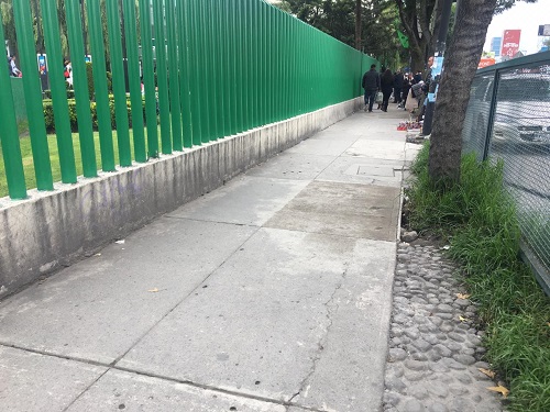Se mejoraron los accesos a la institución. (Monserrat Mata)