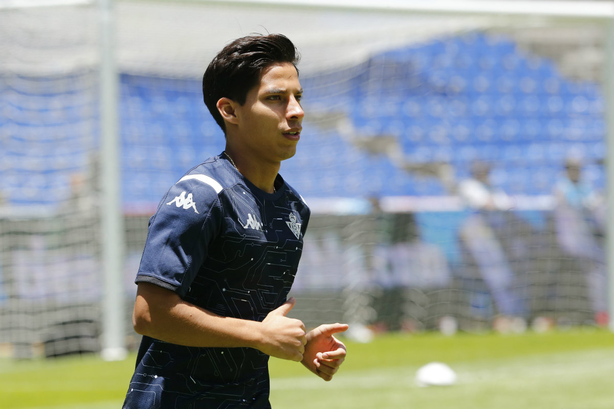 Diego Lainez, jugador del Real Betis (Imago7)